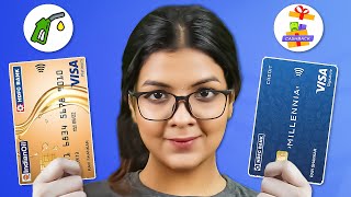 HDFC Millennia Credit Card vs HDFC Indian Oil Credit Card  Credit Card Comparison [upl. by Nitsud]