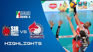 Perugia vs Piacenza  Highlights  Superlega  6a Giornata [upl. by Ahseetal]