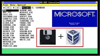 Installing Windows 101 on floppy disks [upl. by Candice121]