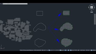 Cad Nesting  Full Fill Objects circle into The Plate [upl. by Wyon]