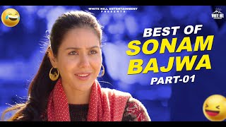 Best of Sonam Bajwa Part 01  Best Punjabi Scene  Punjabi Comedy Clip  Non Stop Comedy  Jind Mahi [upl. by Clemmie]