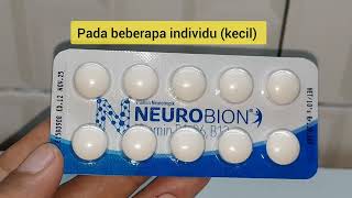 Neurobion Tablet Neurotropik  Vitamin B1 B6 B12  Neuritis Neuralgia [upl. by Baelbeer393]