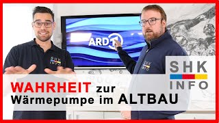 ARD Bericht auf Fakten geprüft Wärmepumpen als Klimaretter [upl. by Noffihc]