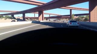 M1009 CUCV Blazer K5 Freeway Driving [upl. by Enawtna]