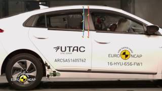 Euro NCAP Crash Test of Hyundai Ioniq [upl. by Odericus]