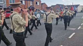 Greengairs Thistle 2  Brian Robinson Parade 020923 [upl. by Yarazed]