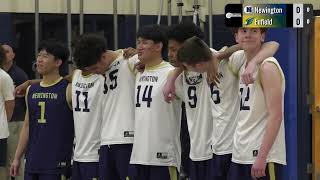 4172024 NHS V Boys Volleyball vs Enfield [upl. by Nod]