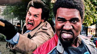 News Battle royale Kanye Will Smith Jim Carrey  Anchorman 2  CLIP [upl. by Dippold]