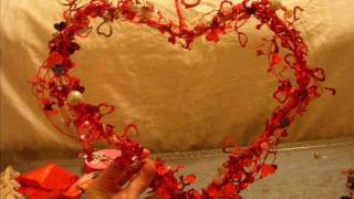 DIY Valentines Day Heart Wreath [upl. by Nnaecyoj706]