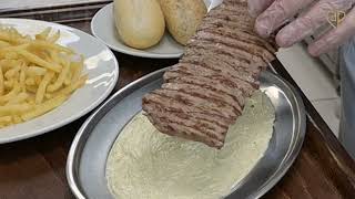 Entrecote steak with Café de Paris sauce وجبة ستيك أنتركوت مع صوص كافيه دو باريس [upl. by Adlare]