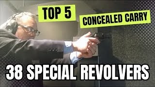 Top 5 BEST Concealed Carry 38 Special Revolvers [upl. by Aiet]