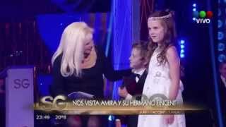 Amira Willighagen  Interview on Susana Giménez TV Show  Argentina  20 August 2014 [upl. by Airekat]