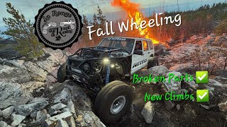 More Fall Wheeling Action Broken parts and new climbs [upl. by Leda]