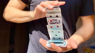 Card Tricks The Dribble Flourish HD [upl. by Ivek598]