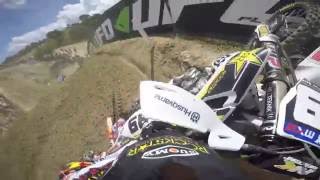 GoPro Max Anstie FIM MXGP 2016 RD9 Talavera Spain Race 1 Lap 1 [upl. by Jake]