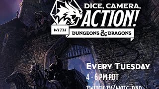 Episode 1  Dice Camera Action with Dungeons amp Dragons [upl. by Eidroj]