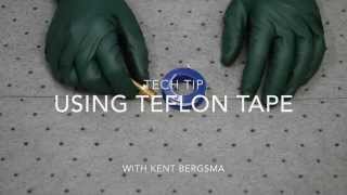 Applying Teflon Tape to Pipe Threads An Easier Way w Kent Bergsma [upl. by Rogovy]