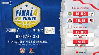 LIDLMKL U17 A div vaikinų pusfinalis  Vilniaus KM I –Sostinės KM I„Funtastiklt“ [upl. by Arlette]