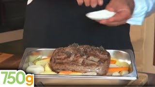 Recette de Filet de boeuf et légumes potaufeu  750g [upl. by Htial]