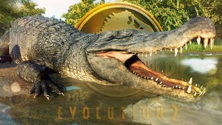 A GIGANTIC Crocodilian With CUSTOM ANIMATIONS 6 New Species For Jurassic World Evolution 2 [upl. by Kyriako]