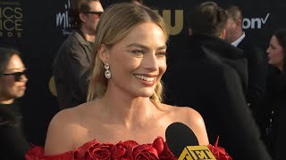 Margot Robbie REACTS to Possible Ryan Gosling REUNION on Ocean’s 11 Prequel Exclusive [upl. by Charmaine940]