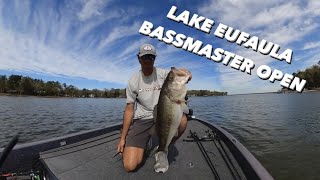 I found the winning spot and get yelled at for it Bassmaster Open Lake Eufaula AL [upl. by Evets]