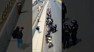 Policía de Tránsito y Halcones PNP realizan patrullaje mixto en Lima Metropolitana [upl. by Kinnard]