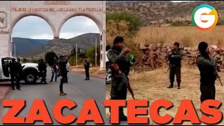 Fueron abandonados por la Operativa Mayo Zambada SLP Zacatecas [upl. by Alleira]