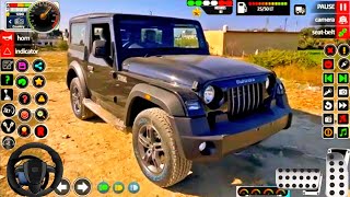 313 auto SUV 4x4 jeep offroad driving rally game  android rally jeep mega ramp game [upl. by Ellesirg]