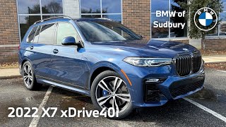 2022 BMW X7 xDrive40i  Video Walkaround  M Sport [upl. by Anat]