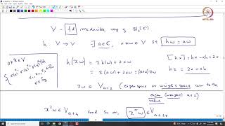 Lec 12 Irreducible representation of sl2C Continued [upl. by Ennayk]