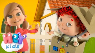 Io ho una casetta piccola così 🏠  Canzoni per Bambini  HeyKids Italiano [upl. by Kopple]