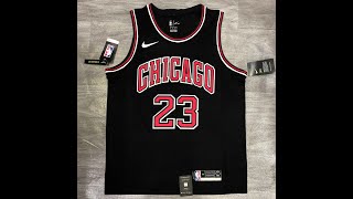 Bulls Crew Neck Black No 23 Jordan [upl. by Kathlin]