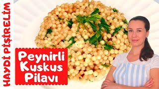 Peynirli Kuskus Pilavı  Kuskus Nasıl Yapılır  Olga Genç [upl. by Navar949]