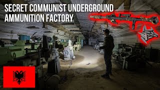 URBEX  Machine gun explosives and bullets in a secret underground factory [upl. by Epotimet]