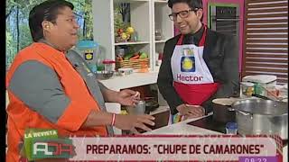 Preparamos una deliciosa receta de chupe de camarones [upl. by Atisusej685]