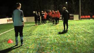 LoopCoördinatietechniek training 2  C1 Sv Broekland voetbal [upl. by Llerud]