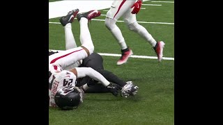 Marquez ValdesScantling with a 40yard touchdown catch from Derek Carr vs Atlanta Falcons [upl. by Marola234]