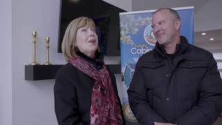 2022 Easter Seals Luxury Cabin Lottery Grand Prize Handover Video [upl. by Dimmick]