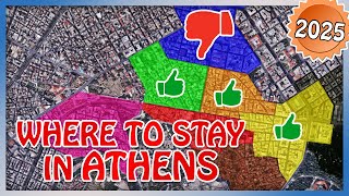 WHERE TO STAY in Athens Watch BEFORE you book a hotel [upl. by Gans24]