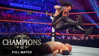 FULL MATCH Kane vs Undertaker – World Heavyweight Title Match WWE Night of Champions 2010 [upl. by Eneja561]