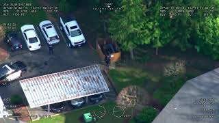 Renton PD Suspect flees from stolen car [upl. by Eudoca734]