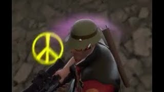 TF2 Unusual  Circling Peace Sign Blokes Bucket Hat [upl. by Josi694]