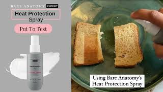 Heat Protection Spray for straightening hair [upl. by Tybie]