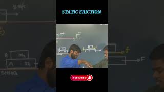 UNDERSTANDING STATIC FRICTION neet2025 staticfriction shorts physics [upl. by Secunda]