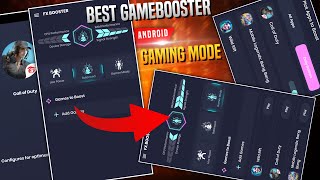 BEST GAMEBOOSTER WITH GAMING MODE FOR ANDROID  GAMING FEATURES IN 2024 [upl. by Schaffer]