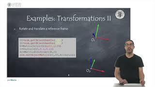 Lua Transformations Rotations and Translations  CoppeliaSim VREP [upl. by Sidwel766]