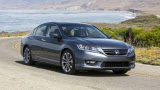 2013 Honda Accord Sport CVT vs 6 Speed Manual 060 MPH Mashup Review [upl. by Amikehs]