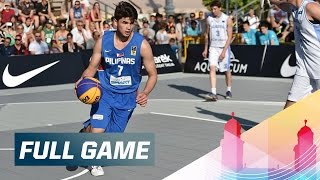 Kazakhstan v Philippines  Full Game  2015 FIBA 3x3 U18 World Championships  3x3 Basketball [upl. by Sawtelle880]