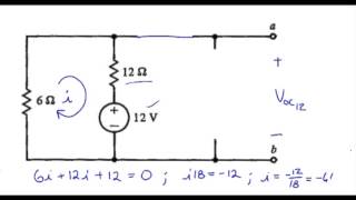 dc Thevenin Equivalent Example 1 [upl. by Kenneth]